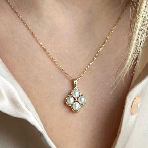 Four Leaf Clover Pendant 925 Silver