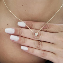 MOISSANITE | Solitaire Necklace 925 Silver