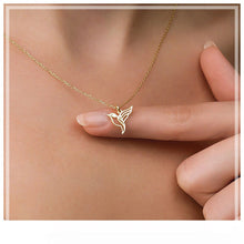 Tiny Hummingbird Necklace
