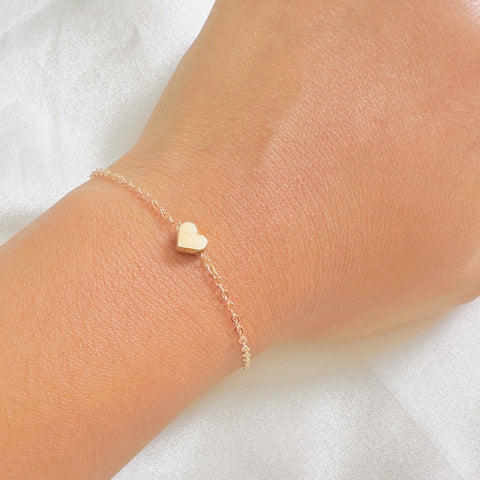 Tiny Heart bracelet 925 Silver