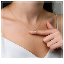 Tiny Hummingbird Necklace
