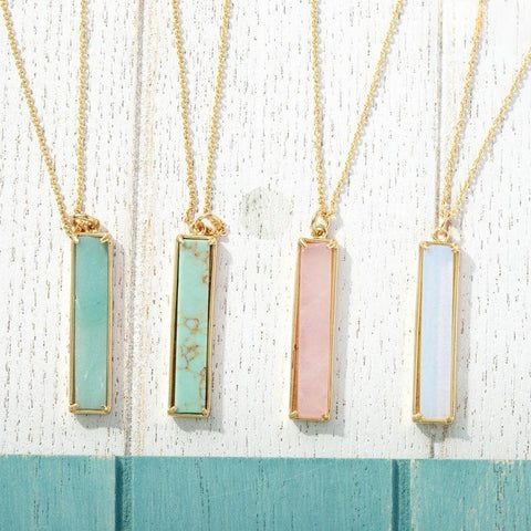 Rose quartz necklace 925 Silver