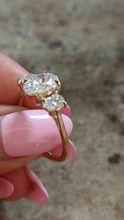 CUBIC ZIRCONIA - Oval Cut Ring 925 Silver