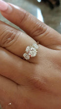 CUBIC ZIRCONIA - Oval Cut Ring 925 Silver
