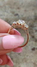 CUBIC ZIRCONIA - Oval Cut Ring 925 Silver