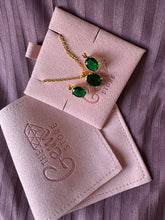 Emerald Pendant Necklace 925 Silver