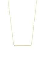 Thin Bar Necklace 925 Silver