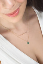 Thin Bar Necklace 925 Silver