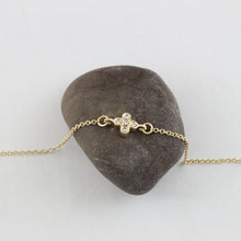 Minimalist Cluster Bracelet 925 Silver