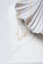 Custom Letter Necklace 925 Silver