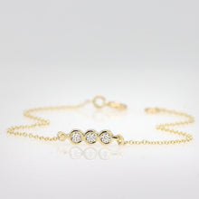 Dainty Cluster bracelet 925 Silver