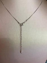 CUBIC ZIRCONIA - Minimalist Single Stone Pendant 925 Silver