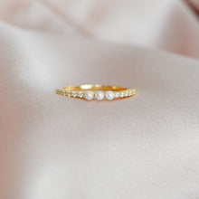 Sterling Silver Pearl Ring 925 Silver