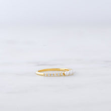 Sterling Silver Pearl Ring 925 Silver