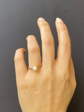 Delicate Pearl Ring 925 Silver
