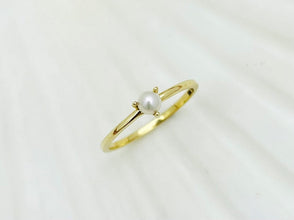 Elegant Pearl Ring Gift 925 Silver