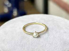 Elegant Pearl Ring Gift 925 Silver