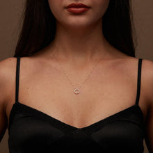MOISSANITE Karma Necklace 925 Silver