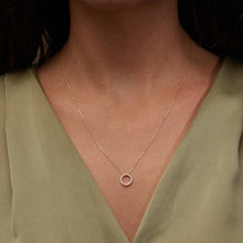 CUBIC ZIRCONIA - Karma Necklace 925 Silver