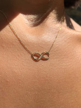 CZ Infinity Necklace