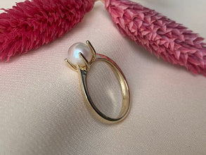 Delicate Pearl Ring 925 Silver