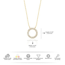 CUBIC ZIRCONIA - Karma Necklace 925 Silver