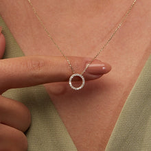 MOISSANITE Karma Necklace 925 Silver