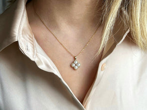 Four Leaf Clover Pendant 925 Silver