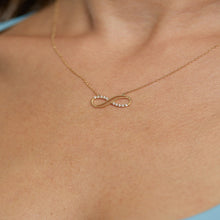 CZ Infinity Necklace