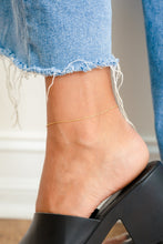 Minimalist Ankle Bracelet 925 Silver