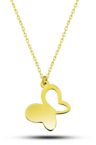 Minimalist Butterfly Necklace