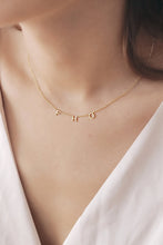 Custom Letter Necklace 925 Silver