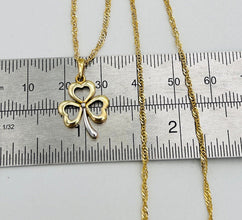 Three Leaf Clover Pendant 925 Silver
