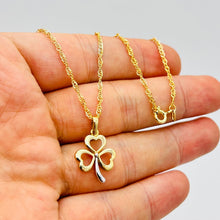Three Leaf Clover Pendant 925 Silver