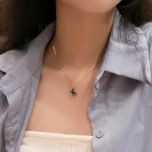 Minimalist Butterfly Charm Necklace 925 Silver