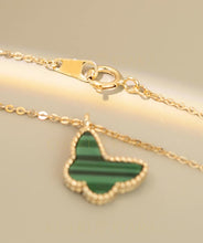 Minimalist Butterfly Charm Necklace 925 Silver
