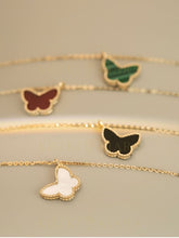 Minimalist Butterfly Charm Necklace 925 Silver