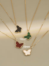 Minimalist Butterfly Charm Necklace 925 Silver