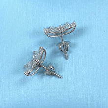 Floral Studs Earrings 925 Silver
