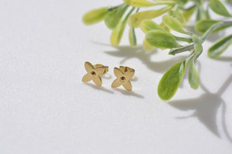 Four Leaf Clover Earrings 925 Silver