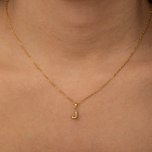 Bubble Letter Necklace 925 Silver