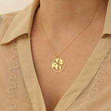 Unity of the world Pendant 925 Silver
