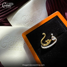 Diamond-Encrusted Detachable Ring 925 Silver